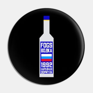 FOGS Vodka 1992 formula Pin