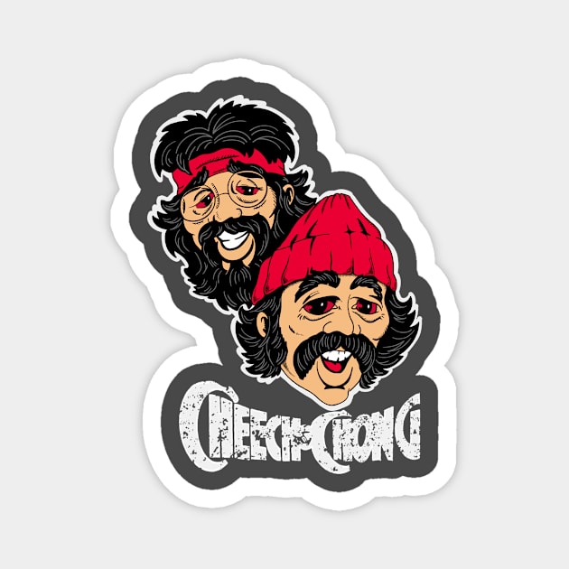 Cheech and chong Magnet by Esmosi