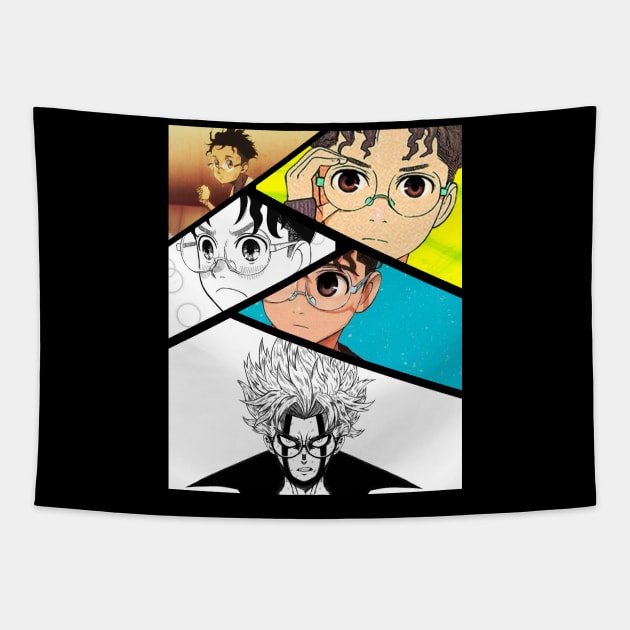 okarun ken takakura Tapestry by Sparkledoom