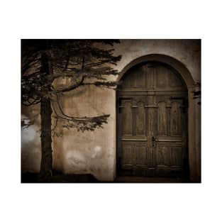 Tree And Chapel Door T-Shirt