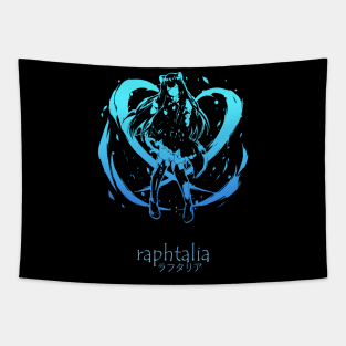 My companion - Blue Color Tapestry