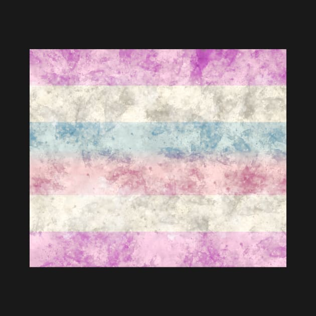 Bigender Pride Flag - Water color by MeowOrNever