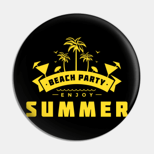 Beach party ☀ Enjoy Summer ☀ Pin