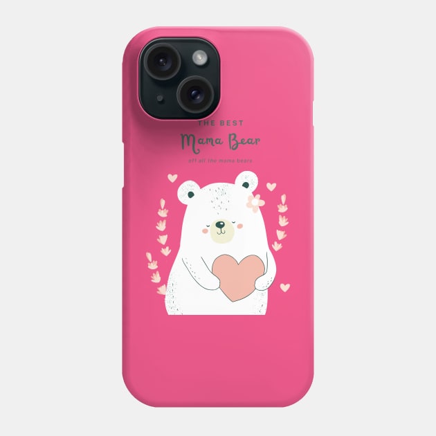 the best mama bear 2023 Phone Case by Pop on Elegance