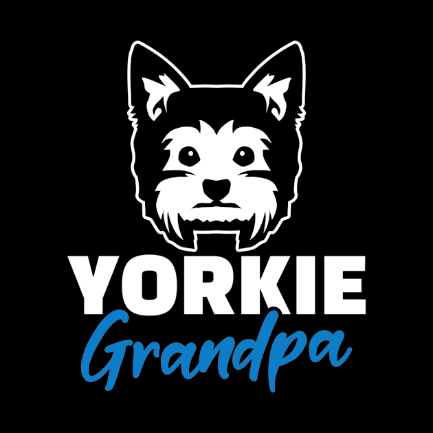 Yorkie Grandpa by Designzz