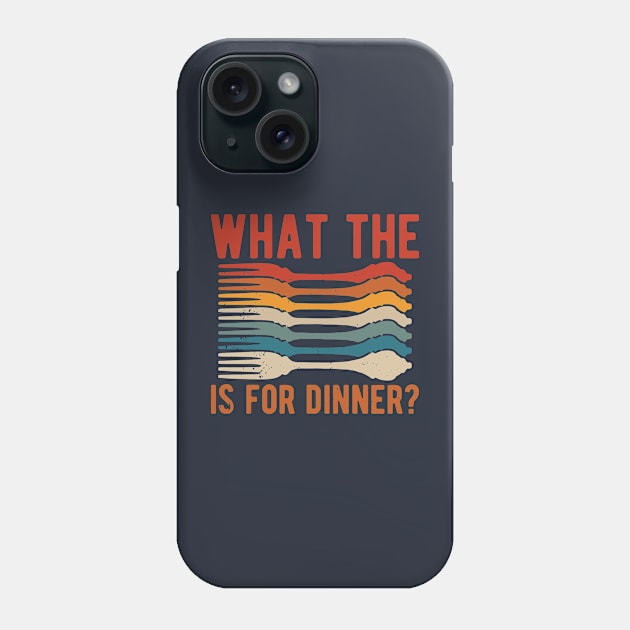 what the fork is for dinner Phone Case by Gaming champion