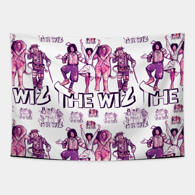 Vintage Wiz Tapestry by digitaldoodlers