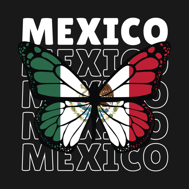 I Love Mexico // Mexican Flag // Mexican Pride by SLAG_Creative