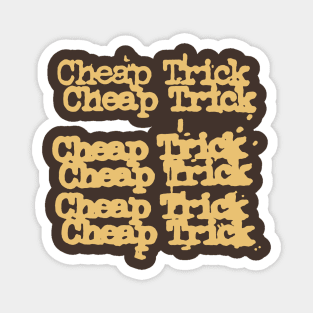 Retro Cheap Trick Magnet