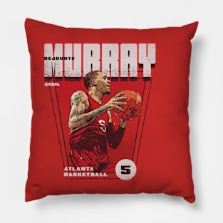 Dejounte Murray Atlanta Premiere Pillow