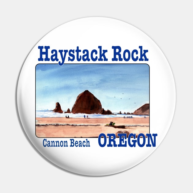 Haystack Rock, Cannon Beach, Oregon Pin by MMcBuck