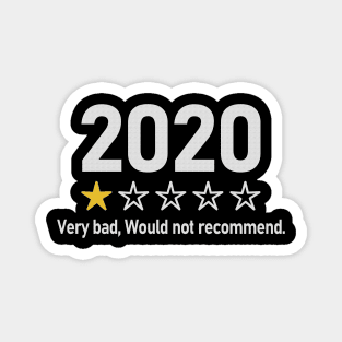 2020 Very bad, Would not recommend funny gift Magnet