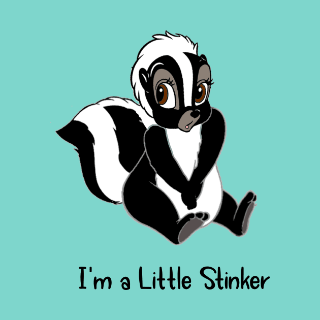 I'm a Little Stinker Skunk by numpdog