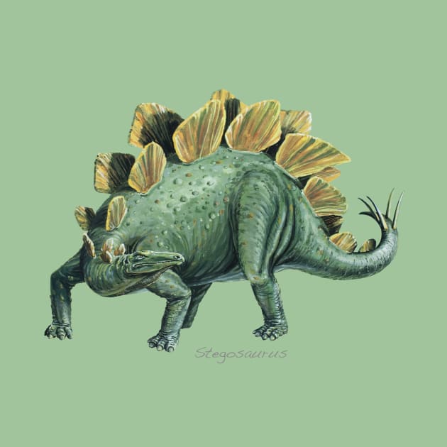 Stegosaurus by davidroland