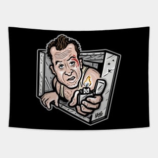 Yippee Kiy-Air Vent McClane Tapestry