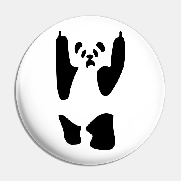 Naughty Panda Pin by visualangel