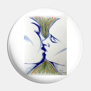 'Kiss Me' Pin