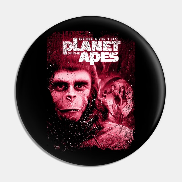 Dark Depths of Desolation Beneath The Planet Of The Apes Pin by Skateboarding Flaming Skeleton