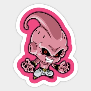 Majin Buu Sticker  High Quality Dragonball Z Sticker By AJTouch