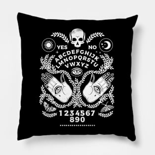 Ouija Board Dark Goth Gothic Witch Occult Wiccan Pillow