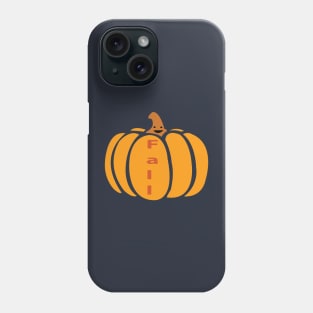 Fall season with pumpkin Phone Case