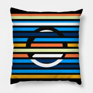 Stripes Colors BAUHAUS Pillow