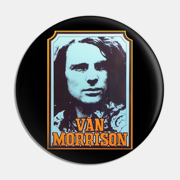 VAN MORRISON MERCH VTG Pin by Hayatilah