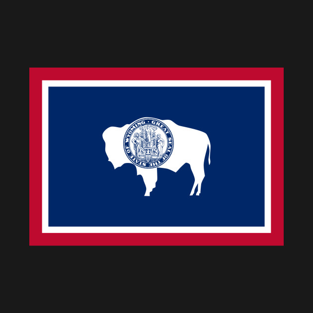 Wyoming Flag 307 by Madrok
