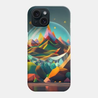 Abstract Desert Landscape Phone Case