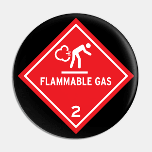 Flammable Gas Warning Pin