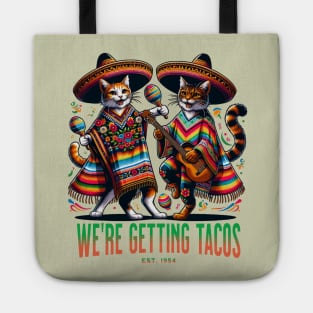 Funny Taco Cats Tote