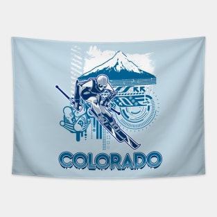 Colorado Ski Tapestry