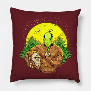 Squatchy Disguise Pillow