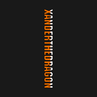 XANDERTHEDRAGON LOGO - ORANGE (FILL) T-Shirt