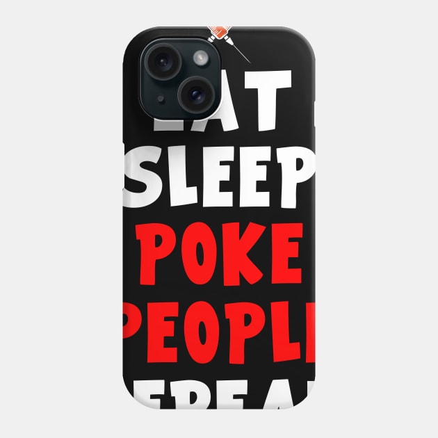 Eat Speep Poke People Repeat Costume Gift Phone Case by Ohooha