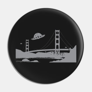 San francisco ufo Pin