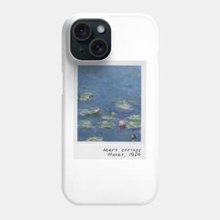 heart strings - monet's waterlilies Phone Case