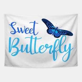 Cute Butterflies Design - Sweet Butterfly Tapestry