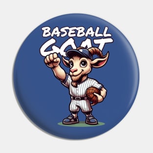 BASEBALL GOAT Pin