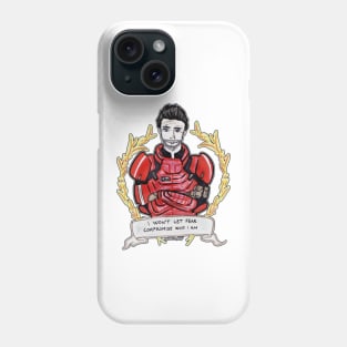 I won't let fear compromise who I am Phone Case