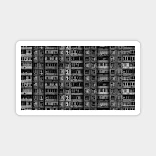 POST-SOVIET PANELKA // Typical russian panel houses Magnet