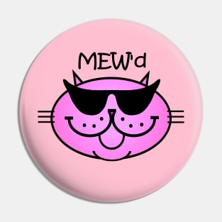 MEW'd - Purrty in Pink Pin