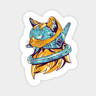 Space Cat Miaw Magnet