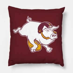 Washington Redskins Go Hogs Design Pillow