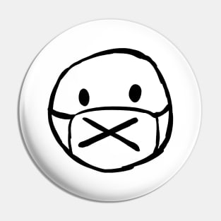 Not Mr Smile Pin