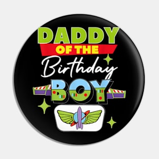 Daddy Of The Birthday Boy Toy Story Family Pin