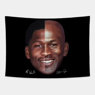 Anthony Edwards x Michael Jordan Tapestry