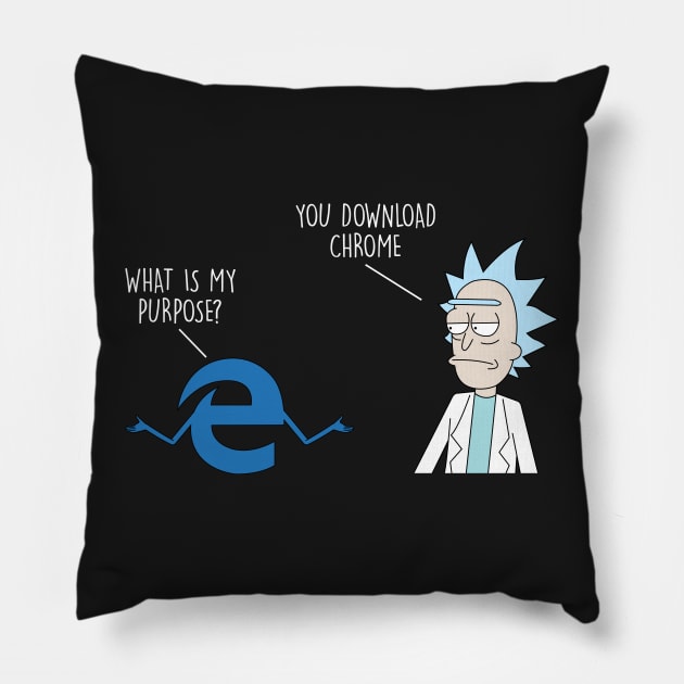 IE purpose Pillow by Bomdesignz