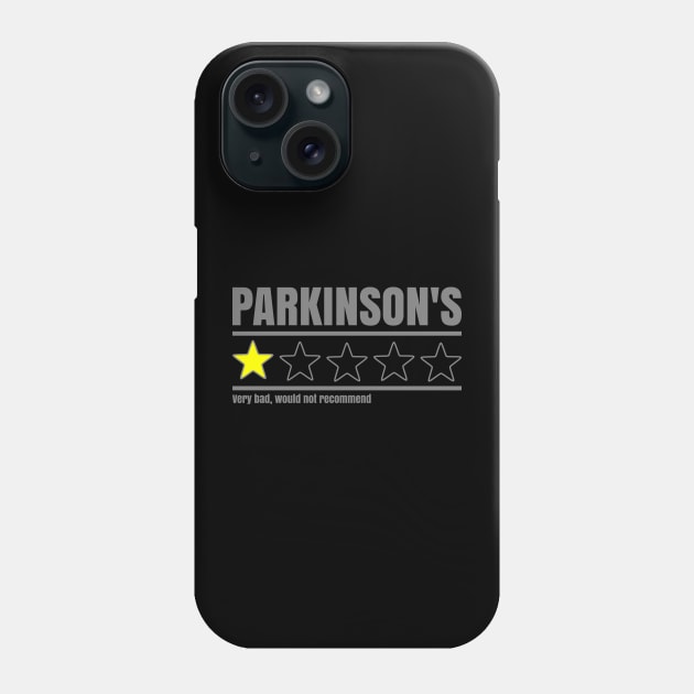 Parkinson's, Very Bad Would Not Recommend Phone Case by JFE Designs