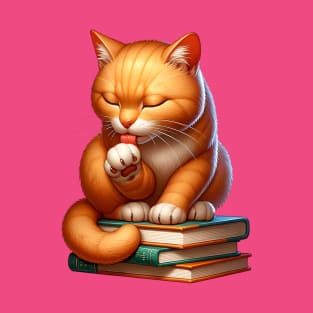 A Library Cat! T-Shirt